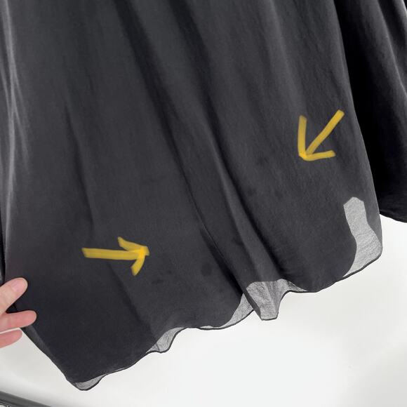 Ann Taylor Women's Silk Sleeveless Lined Halter Neck Cocktail Dress Size 2 Black - Picture 4 of 11